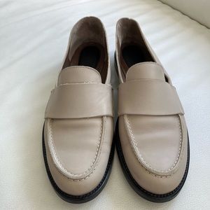 Cream Marni Leather Loafers